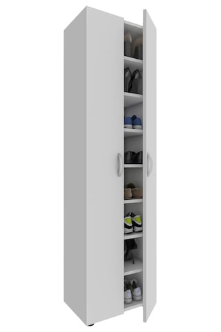 Albi Ayakkabılık - Çok Amaçlı Dolap - Kiler Dolabı - Banyo Dolabı - 60 Cm Beyaz