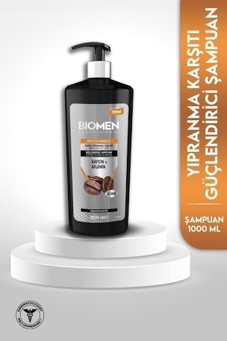 Biomen Professional Kuru Ve Yıpranmış Saçlar İçin Kafein & Arjinin Şampuan 2 x 1 L