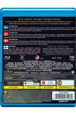 Yeşil Yol - The Green Mile Blu Ray İthal Ürün