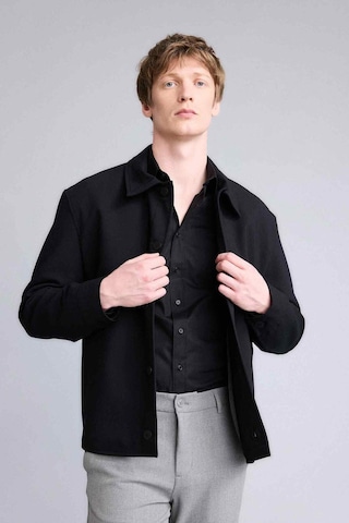 Defacto Regular Fıt Polo Yaka Astarlı Blazer Ceket G6393ax26spbk27 Siyah-bk27