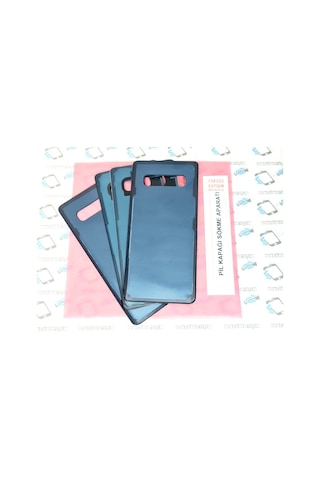 Samsung Uyumlu Galaxy S10 Plus Arka Pil Batarya Kapağı (Cam) - (275889500)