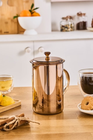 Karaca Alina French Press 800 Ml Amber Sarı