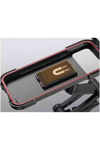 Rock Universal Geri Çekilebilir Motorsiklet / Bisiklet Telefon Tutucu Siyah