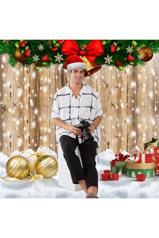 Youtek Noel Temalı Fotoğraf Arka Planı, 2.1x1.5m Poliester, W-851 Ve Diğer Modeller