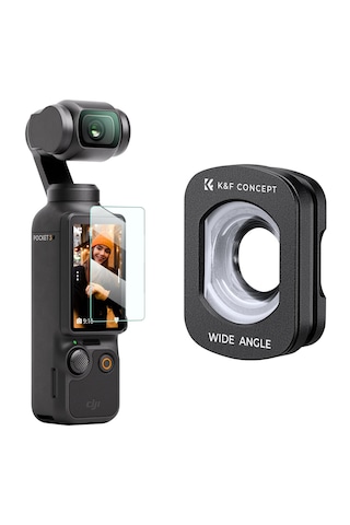 K&f Concept Magnetic Geniş Açı Filtresi Djı Osmo Pocket 3 Combo