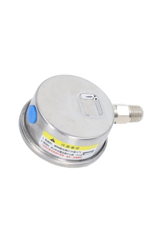 Tenfowee Stainless Steel Vakum Basınç Ölçer - 1/4" Npt Bağlantı, Çift Ölçekli, 0-1 Mpa Aralığı, Su Ve Yağ İçin Uygulanabilir