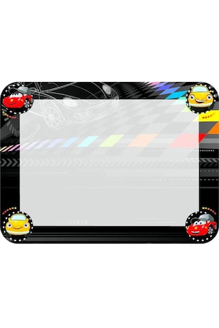 Gen-of Yarış Arabası Temalı 27x36 Karton İlkokul Yatay Karne Kabı 20 Adet