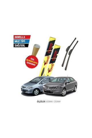 Inwells Honda City Muz Silecek Takımı 2006 - 2011
