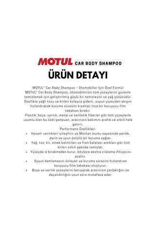 Motul Araba Şampuanı- Car Body Shampoo