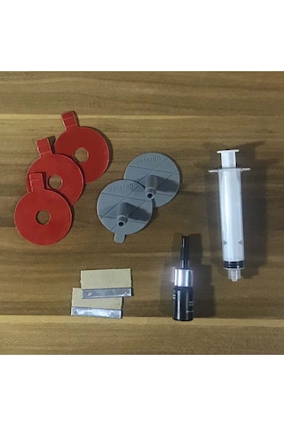 Oto Cam Tamir Kiti Araç Ön Cam Çatlak Çizik Tamiri Taş Vuruk Taş