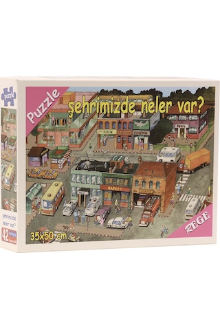 Puzzle Şehrimizde Neler Var Puzzle Şehrimizde Neler Var