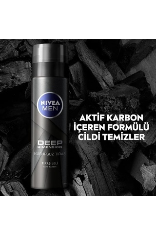 Nıvea Men Deep Dimension Tıraş Köpüğü 200ml
