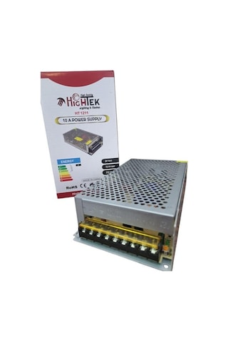 24v 10a Kalın Kasa Ayarlı Trafo 240w Ht-1211 Hıghtek