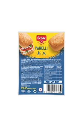 Schar Panelli Glutensiz Sandviç Ekmek 10 x 140 G