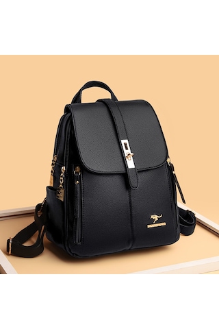 Sırt Çantası Kadınlar İçin Yeni Basit Ve Şık Bayan Sırt Çantası İşe Gidip Gelme Tüm Eşleşen Büyük Kapasiteli Tek Omuzlu Beyaz Ana Resim Rengi Diğer