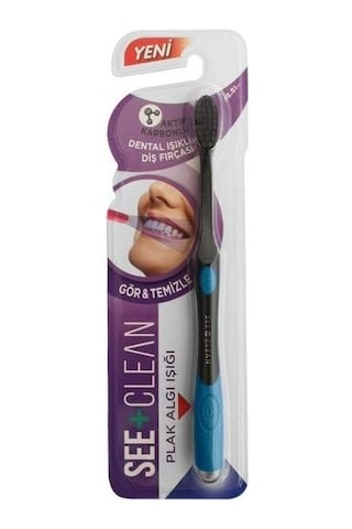 See+ Clean Dental Işıklı Diş Fırçası Mavi