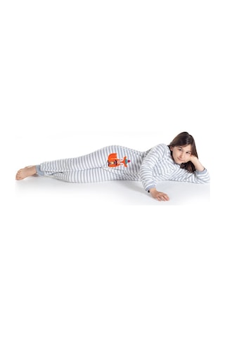 Owli Kids Kız Çocuk Polar Pijama Fox