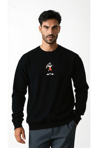Ogc Bugs & Lola Kombin Sweatshirt Siyah