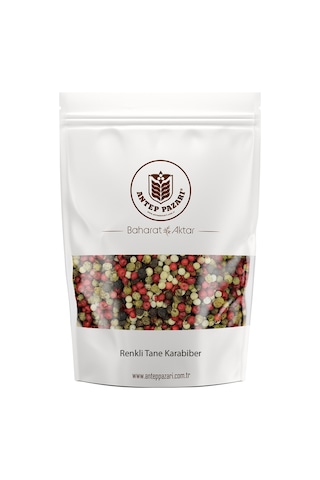 Karabiber Renkli Tane - Mix Karabiber - 40 Gram
