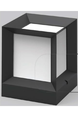 Horoz 400-010-129 Prizma Siyah 40W Bahçe Aydınlatması