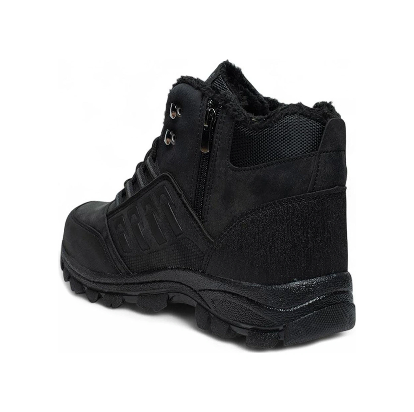 Celira Xsp Siyah Büyük Numara Erkek Kışlık Bot Ayakkabı Siyah