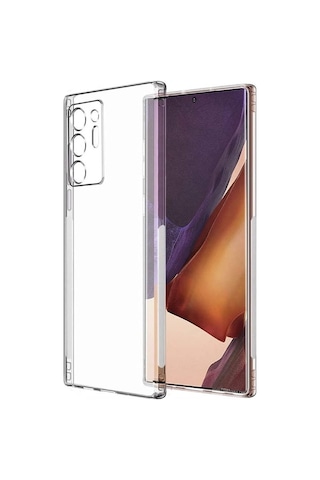 Samsung Uyumlu Galaxy Note 20 Ultra Kilif Lens Kamera Korumali Silikon 422437444