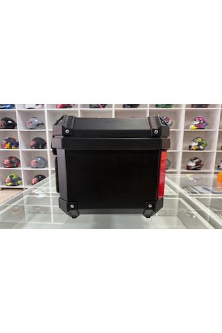 Rexx 60 Litre Abs Motosiklet Arka Çanta - Siyah Tek Renk