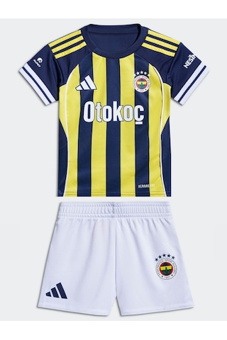 Fenerium Fenerbahçe S.k. Çubuklu Forma 25/26 Babyset İç Saha Forması Lacivert - Sarı