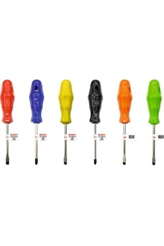 Bay-tec T20 Torx Uç Tekli Tornavida Düz Tornavida 1