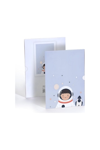 Lexroo Meraklı Minik Astronot, A4 Poster Ggk-ph015