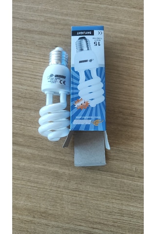 Draimond 15w E27 Duy Spiral Tasarruflu Enerji Tasarruflu Lamba Beyaz Işık Hsp-15w