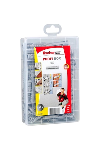 Fıscher Sx 6-8-10 Plastik Dübel Seti 132 Parça
