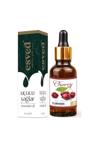 Kiraz Kokusu Saf Esansiyel Uçucu Yağ Buhurdanlık Yağı Difüzör Esansı Aromaterapi Ortam Koku 10ml