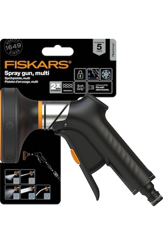 Fiskars 1067195 Fibercomp 5 Fonksiyonlu Sulama Tabancası