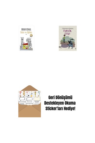Eskici Ve Oğulları Midi Boy + Farecik Uyku + Okuma Sticker'ları
