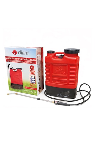 Dirim PO016-1 Şarjlı İlaçlama Pompası 16 L