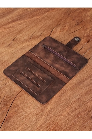 Tiana Acı Kahve Gerçek Deri Tütün Kesesi Tütünlük