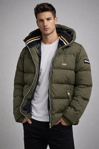 Hugo Boss Erkek Kışlık Mont Yeşil