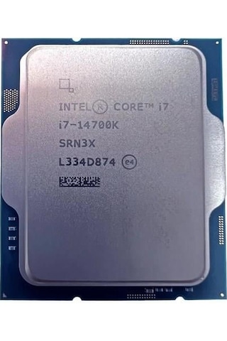 Intel Core İ7 14700K UHB 770 1700P 61 MB 125 W Fansız İşlemci Tray