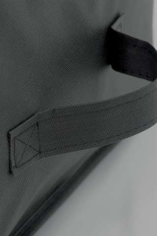 Vedsey Home Baza Altı Düzenleyici Pencereli Büyük Boy Hurç 70 x 50 x 25 CM Siyah