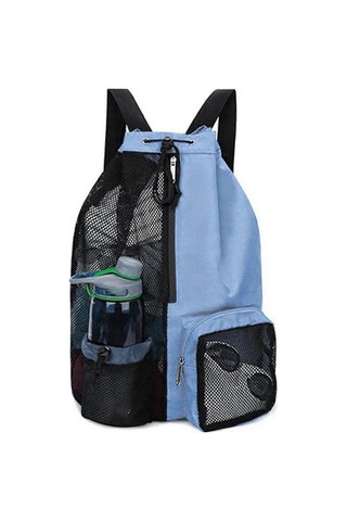 Yüzme, Spor Salonu, Havuz, Antrenman Ekipmanları Ve Sporlar İçin Fileli Bağcıklı Sırt Çantası Diğer