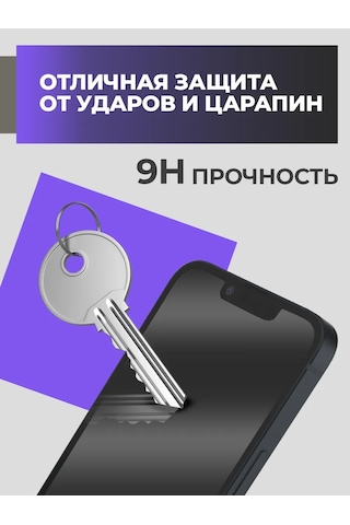 Amfox iPhone Uyumlu 13, 13 Pro Ve 14 İçin Anti-spy Koruyucu Cam 3'lü Paket 449737198