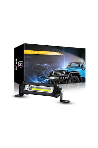 9w 7.5 Cm Cob Led Off Roan Led Bar Atv Kamyon Tır Traktör İş Makinesi
