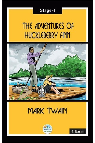 The Adventures of Huckleberry Finn-Stage 1 - Mark Twain - Mavi Çatı Yayınları