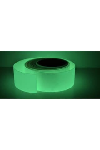 Bosstape Fotolümen Fosforlu Reflektif Bant 35 X 1,5 Mt (Yeşil)