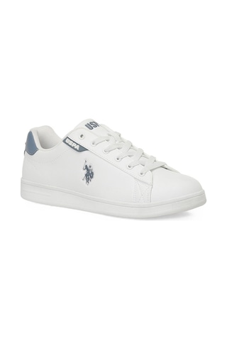 U.s. Polo Assn. Costa 6fx Beyaz Erkek Sneaker Beyaz-mavı