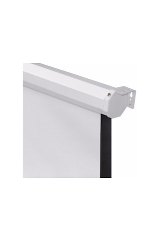 Codegen Fax-30 300x225 Cm Storlu Manuel Fiber Glass Projeksiyon Perdesi Arkası Siyah Fonlu
