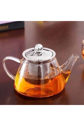 EPİNOX BOROSİLİKAT CAM DEMLİK V MODELİ (*VD-500)