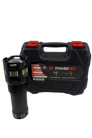 Powerdex Pd-12800 El Feneri Siyah