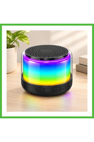 Vaveni Bluetooth Hoparlör 3w Rgb Usb/sd Şarjlı Arz